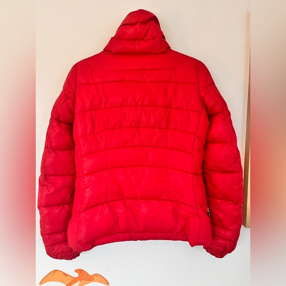 Miss Sixty Short, Bold Red Puffer Jacket - Picture 6 of 15